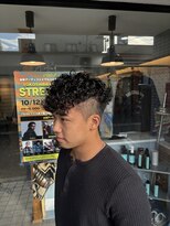 スウェル 船橋店(Swell)&nbsp;#サーフカール#スパイキーショート#ブルーブラック#船橋