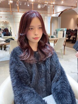 ロンド エスポワール 錦糸町(Lond espoir) 髪質改善縮毛矯正レイヤーカット顔周り前髪韓国ミニウルフ錦糸町