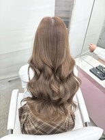 エヌアイ オモテサンドウ(ni omotesando) ブリーチなしダブルカラー/ミルクティーベージュ