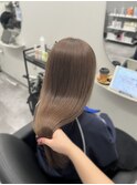黒髪/クラゲヘアー/オリーブグレー/小顔/ココアベージュ/木更津