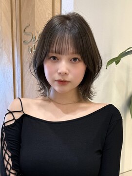 シー バイ ロンド 新宿(Sea by Lond) 【大重】韓国風くびれボブ/レイヤー/新宿前髪/髪質改善/縮毛矯正
