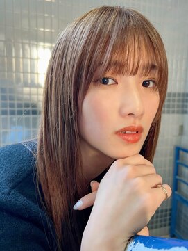 ミヨン 熊本店(miyon) 【miyon】韓国レイヤーカット×暗髪カラー×髪質改善