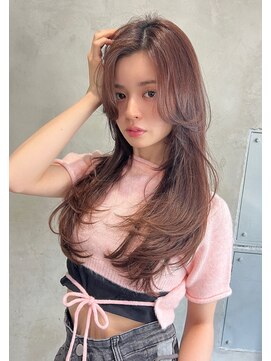 エース (ACE) ACE横浜　　　　レイヤー×ピンクベージュ