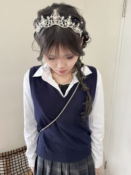 ウメ 熊取店(ume) 編み下ろしアレンジ