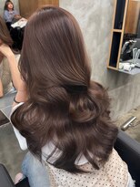 エッセンザ 梅田(ESSENZA) 艶カラー チョコレートブラウン