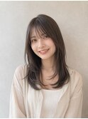  ナチュラルレイヤー × オリーブベージュ