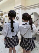 ビューティサロン東京堂&nbsp;おだんごサイドポニー