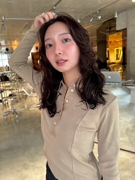 スクリーンギンザメゾン 銀座(SCREEN GINZA MAISON.) ワンホンレイヤー/ミルクティーブロンド/ダークブルー/銀座