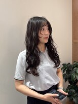 メルト 西梅田店(melt)&nbsp;大きめロングパーマ