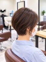 ミレット 竹ノ塚東口店(miret)&nbsp;30代40代50代◎白髪染めリタッチカラー丸みショート竹ノ塚