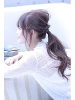 カシュカシュ(cache cache)&nbsp;cache cache★こなれ感ポニーテール