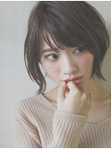 ユル抜けパーマで甘辛いショートヘア３ (久米川)