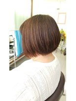 ヘアースペーストワ(Hair Space 108)&nbsp;ナチュラル前下がりグラボブ☆