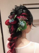 ヘアーサロン シバノ(Hair Salon SHIBANO) 編みおろし