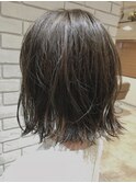 【katachi byAnge】外はねボブ×グレージュカラー