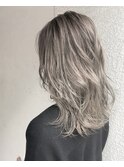 【Marl】ハイライトグラデーションのグレージュカラー♪