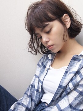 コス(kos) 【nanuk＊UEKI】ウェイト軽めなボブ