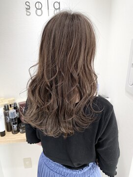 ソラ(sola) ハイライトロングウェーブ