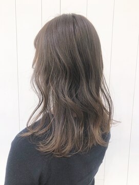 アルバム 渋谷パルコ(ALBUM) オリーブアッシュ_ココアブラウンフリンジウェーブ_ba202162