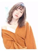 【GN銀座】ゆるふわ大人ウルフレイヤー×シースルーバング♪