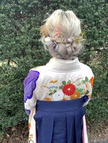 ネオリーブカフ 鶴ヶ峰店(Neolive caff)&nbsp;卒業式/卒業式ヘア/ヘアアレンジ/袴着付け