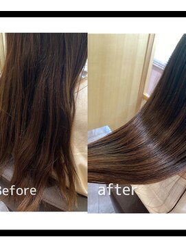 ルスリー 登米店(Lsurii) 髪質改善カラー