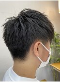 清潔感バッチリメンズツーブロックショート！【メンズカット】