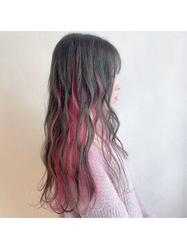 ヘアカラーファクトリー インナーアクリルピンク☆福岡久留米