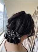 お呼ばれヘアセット