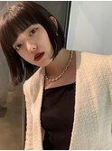【 黒髪ワイドバング × ミニボブ 】 浅野美紀