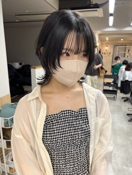 サンド 鹿児島中央(sand) @sei___sandインナーカラー/ウルフカット/鹿児島中央駅