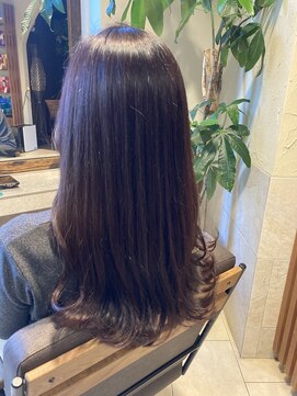 ヘアリゾート粋 ティガ 池袋店(tiga) 控えめな暖色系カラー♪