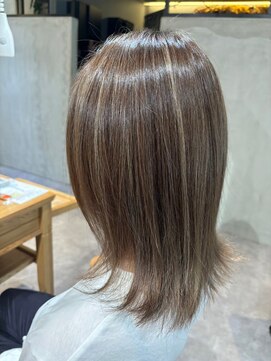ジアン テラス(GIEN TERRASSE) くびれヘア/アッシュベージュ