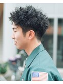 CAF河内 ツイストパーマ メンズパーマ 20代30代 大阪 心斎橋