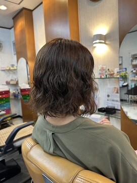 マツ 美容室(Matsu 美容室) 弱酸性ベルジュバンスパーマ×酸性カラー