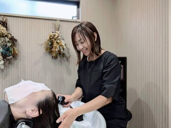 ムクドット(muku.)の写真/女性Stylistのみのプライベート空間でリラックスして施術を…至福のサロンタイムをご提供★