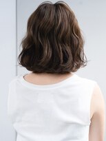 エインアンリー 表参道(AIN.ANLY.)&nbsp;波ウェーブパーマ薄めバングエアリーパーマくるくるパーマデジパ