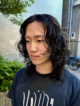 ヒカリス 中崎店(HIKARIS) メンズ × パーマ