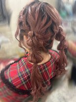 アイビー 新宿(IVY)&nbsp;ゆるふわ編み込みツインテール