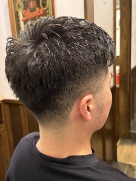 ヒロギンザバーバーショップ 新宿店(HIRO GINZA BARBER SHOP) フェードスタイル(理容師/メンズ/barber shop新宿店)