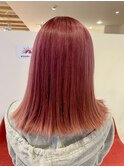 ダブルカラー,チェリーブラウン,ピンクカラー【草加】