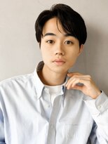 ナチュラルヘア似合わせカットアップバング大人#04mf0313