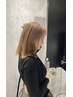 【山岡翔冴指名限定】カット+髪質改善特化型ケアブリーチ￥23800