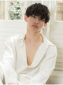 刈り上げマッシュ 清潔感マッシュ ニュアンスパーマ MOMO