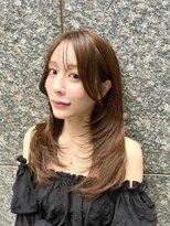 ネオリーブアピ 池袋店(Neolive api) 【小顔に魅せるレイヤーカット】池袋 髪質改善 