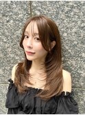 【小顔に魅せるレイヤーカット】池袋 髪質改善