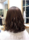 イメチェン！伸ばしかけロブパーマ/ボブパーマ/20代/