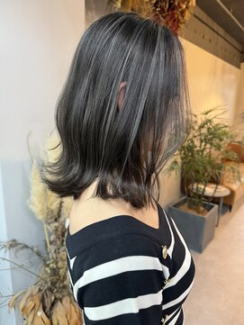 レブ 四条烏丸(Reb,) 顔周りレイヤー×大人ハイライト