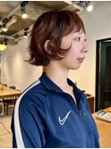 ＜sayaca＞顔まわりレイヤー　ボブパーマ　ミニボブ パーマ