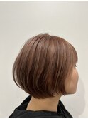 丸みショートボブ